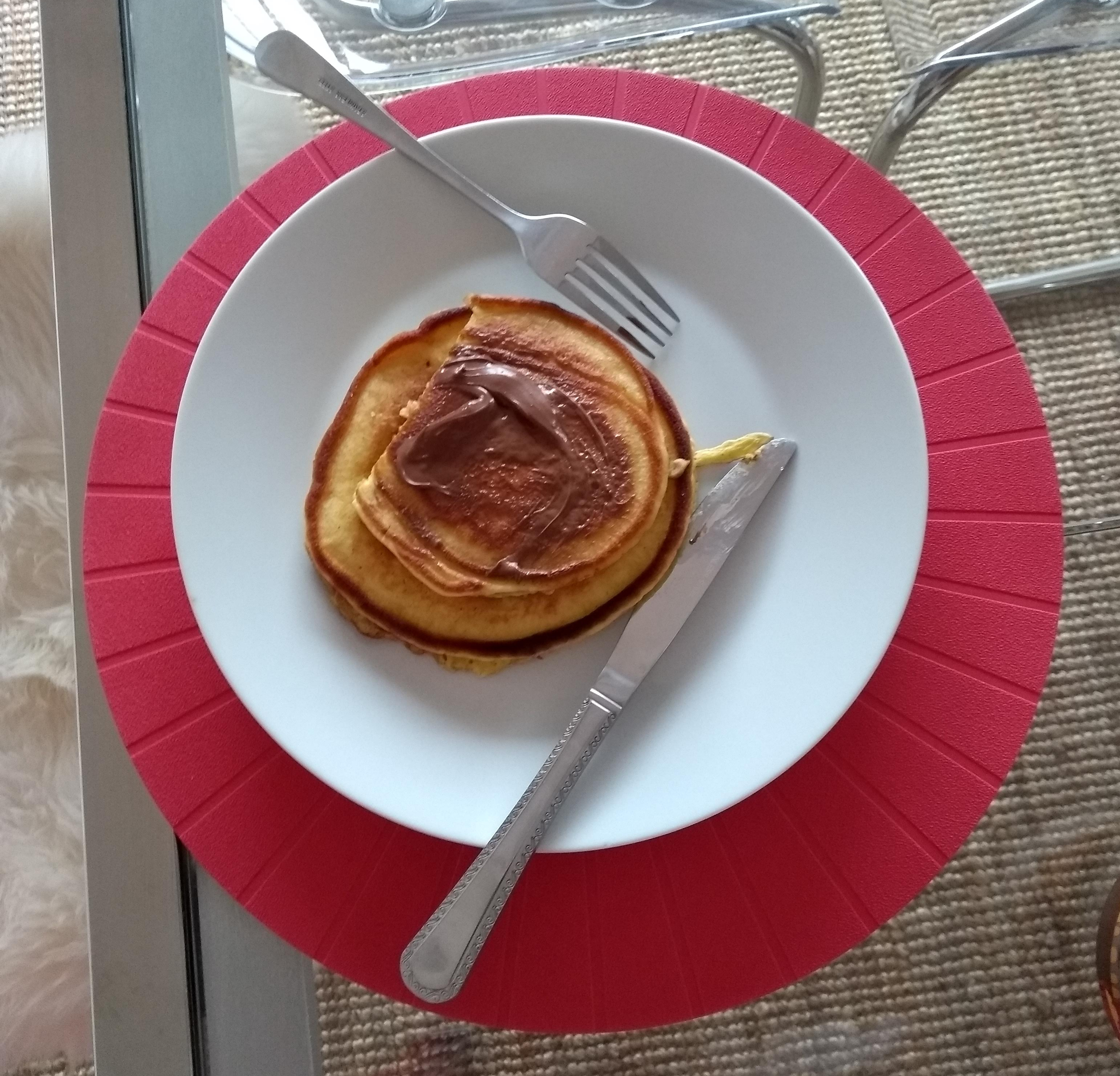 Pancake_Ricotta Orange with Nutella